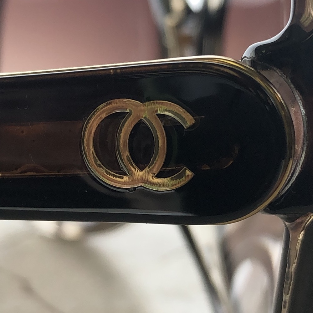 Oleg Cassini Round Tortoise Shell Frame Medium Ar… - image 4